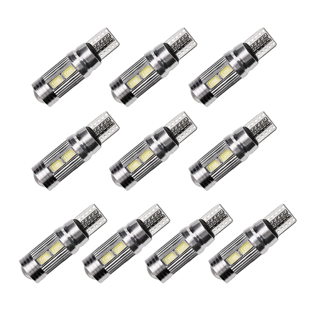 

10pcs Practical Car Side Car Bulbs Lamps Canbus Lamp Car Bulbs