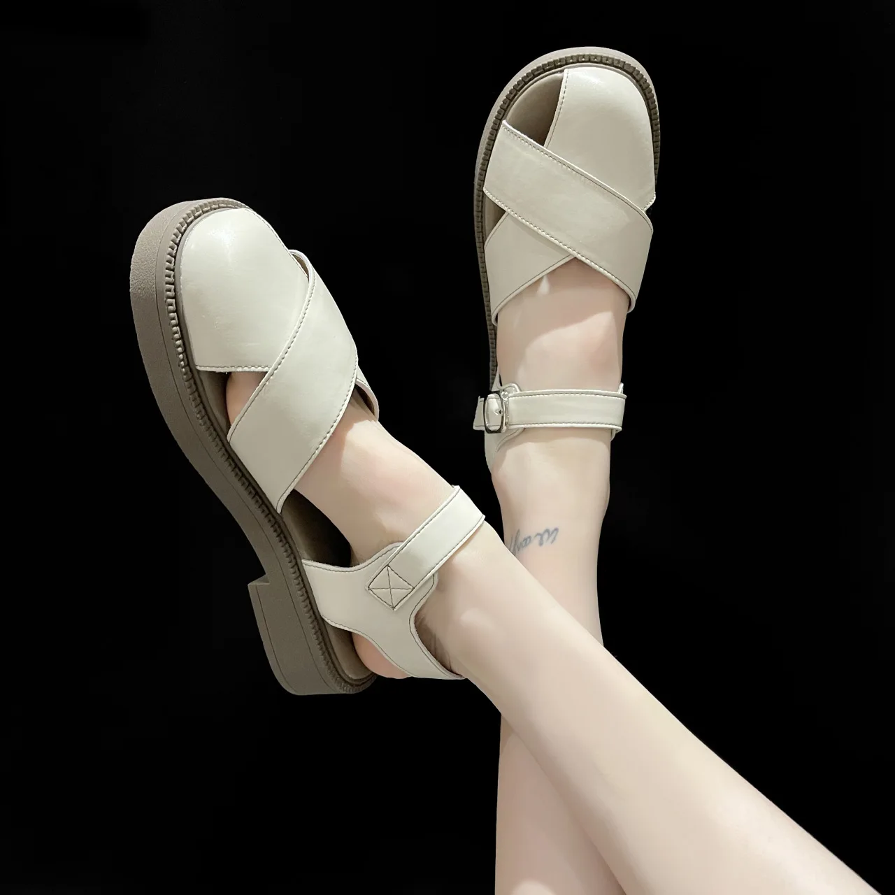 

Women's Casual Sandals Summer Fashion Platform Comfort Sandals Beach Shoes Roman Sandals Sandalias De Mujer