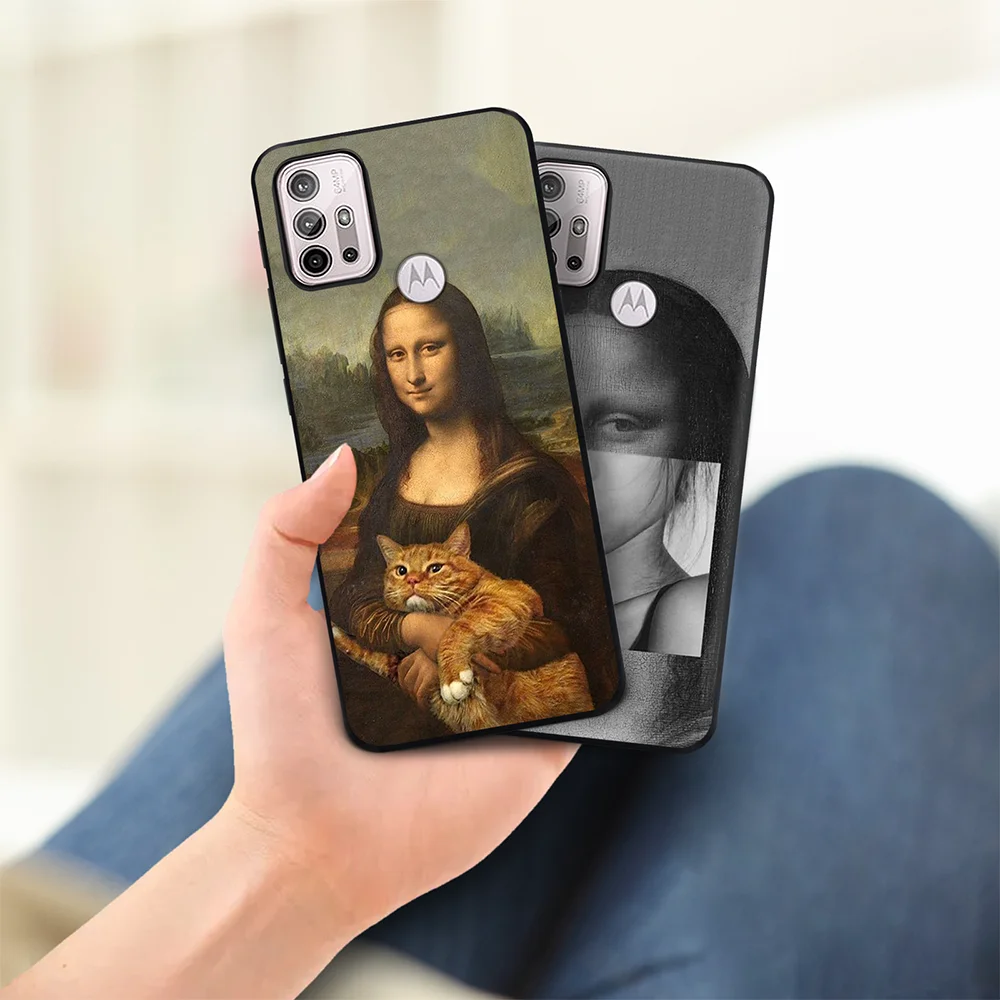 funny statue man woman phone case for moto g7 power eu e20 e40 g30 g9 play g50 g60 e7 plus g60s g40 fusion bumper fundas cover free global shipping