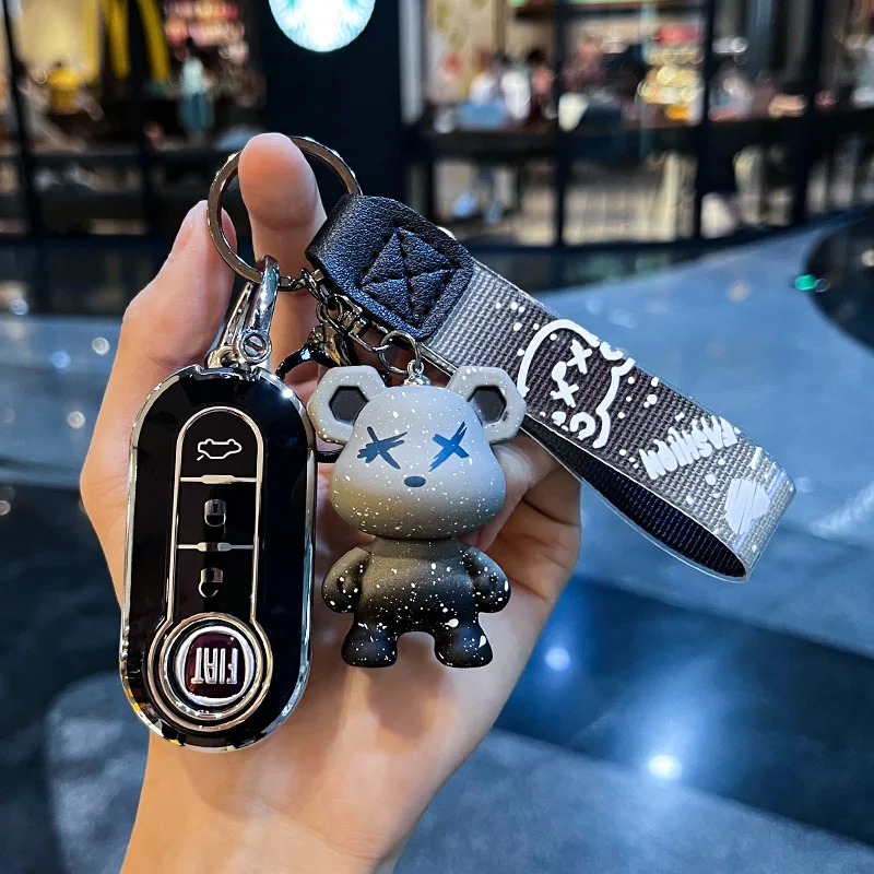 

Fashion Car Remote Key Case Full Cover Holder Shell For FIAT 500 Ducato Punto Panda Lancia Musa For Citroen Jumper Peugeot Boxer