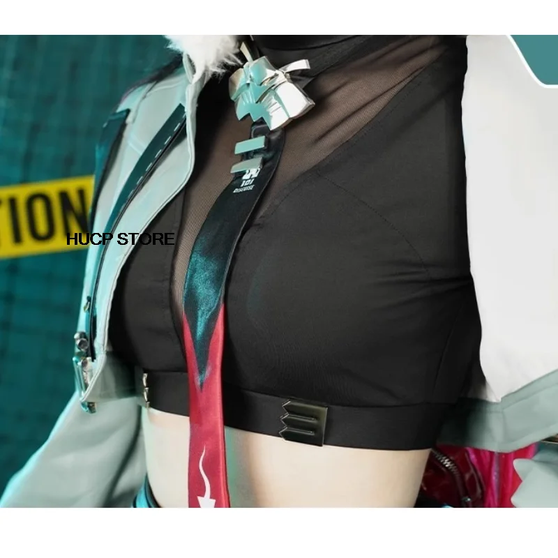 Костюм для косплея ZZZ Jane Doe парик Zenless Zone Zero женский сексуальный костюм на Хэллоуин