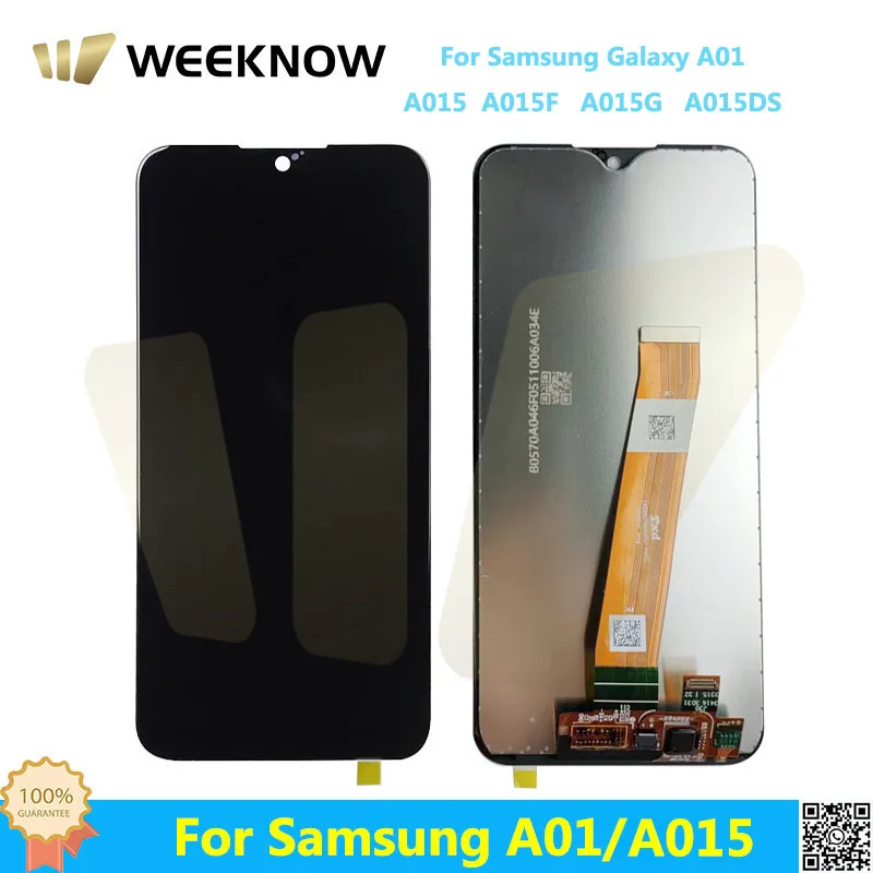

100% Tested Incell LCD For Samsung Galaxy A01 A015 Display Systeem + Touch Screen Digitizer Replacement For A015F A015G A015DS