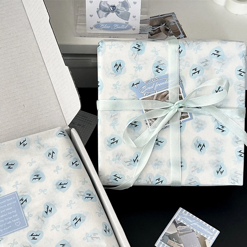 10 шт. бумага Сидней с бантом ручная работа хлопковая букет оберточная для цветов