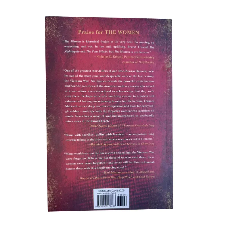 1 книга Кристин Ханна женская в мягкой обложке на английском языке