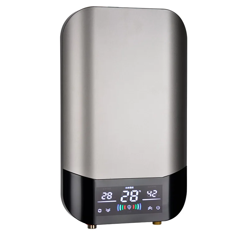 

New products without tank 9000W/12KW bathroom temperature control hot and cold water instantaneous electric water heater