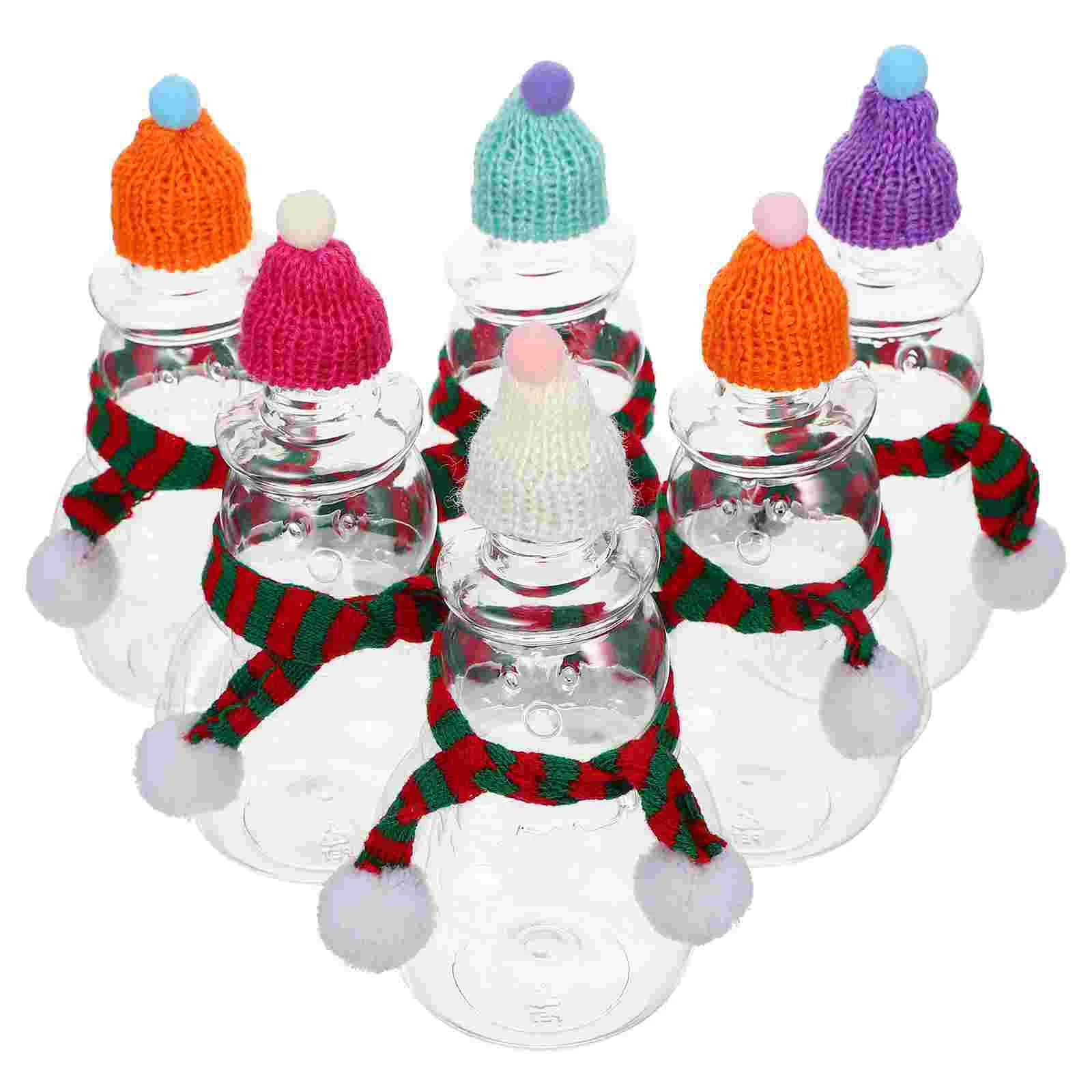 

Bottleschristmasbottlewater Beverage Drinkdrinking Party Containers Empty Snowman Tea Withclear Airtight Reusable Juicing Santa