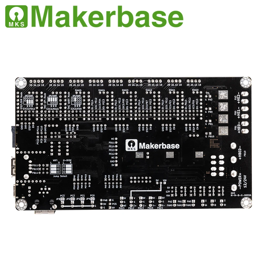 Makerbase MKS Monster8 V2 32-битная плата управления запчасти для 3D-принтера TMC2209 Voron VS Spider Octopus