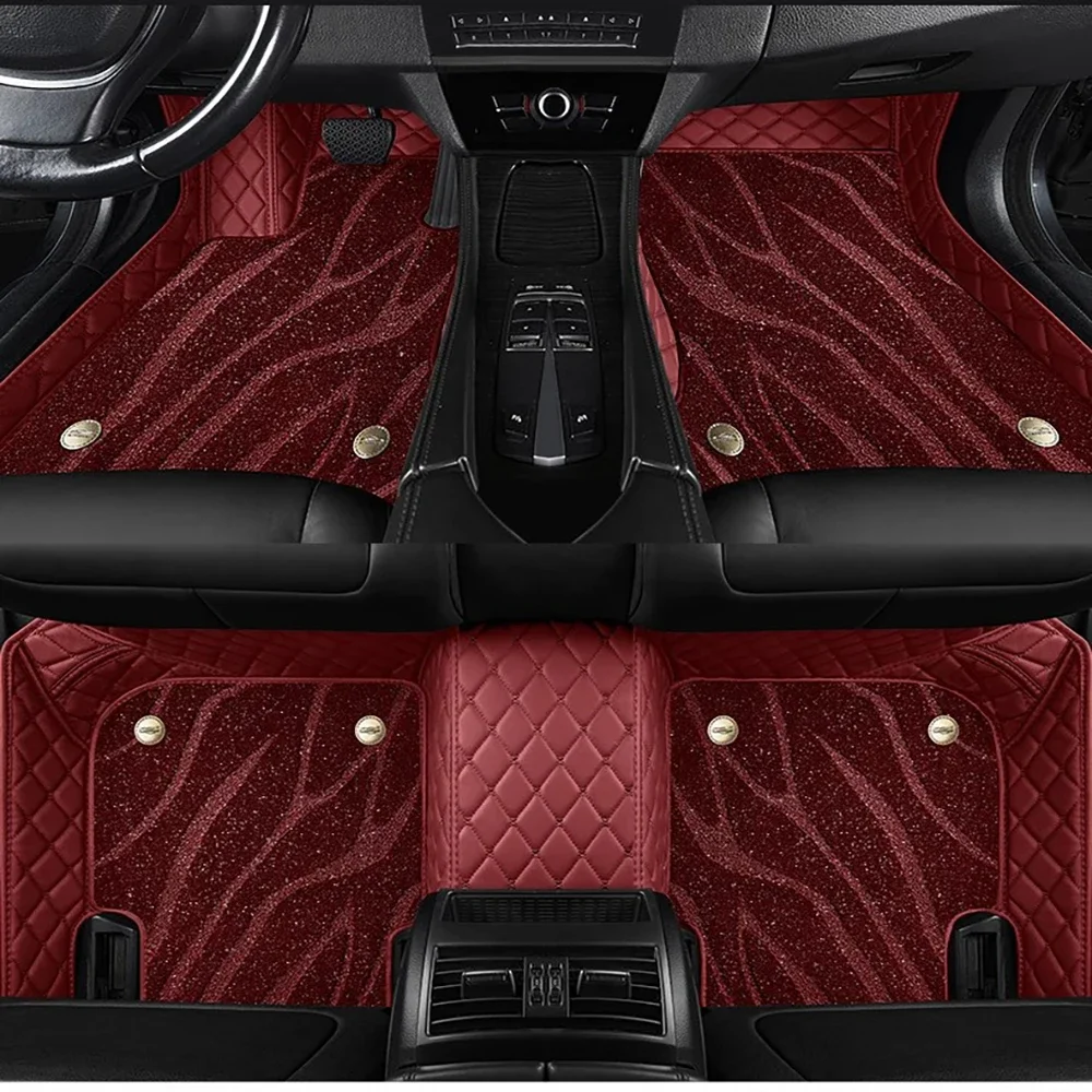 Двухслойные 5D автомобильные коврики на заказ для Renault Fluence ковры подставки ног