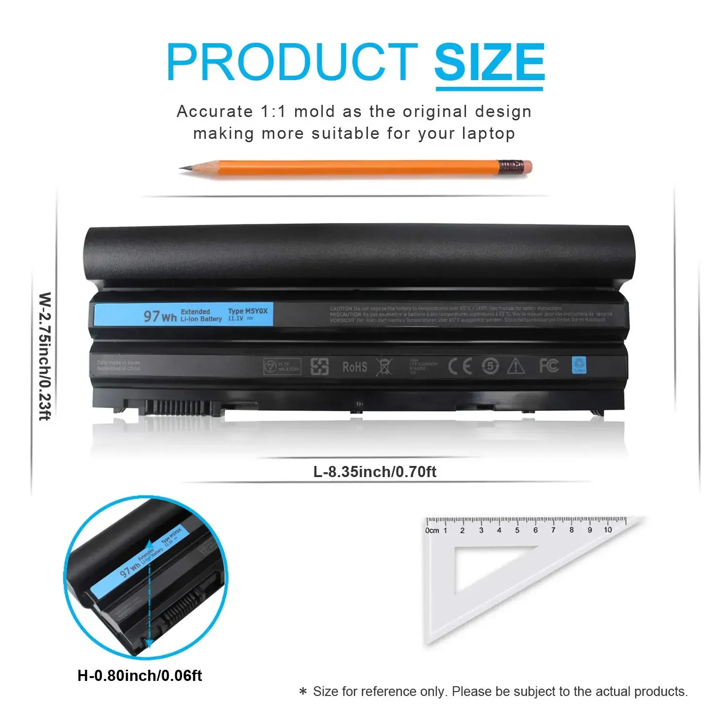 Аккумулятор для ноутбука Dell 8858X 11.1V