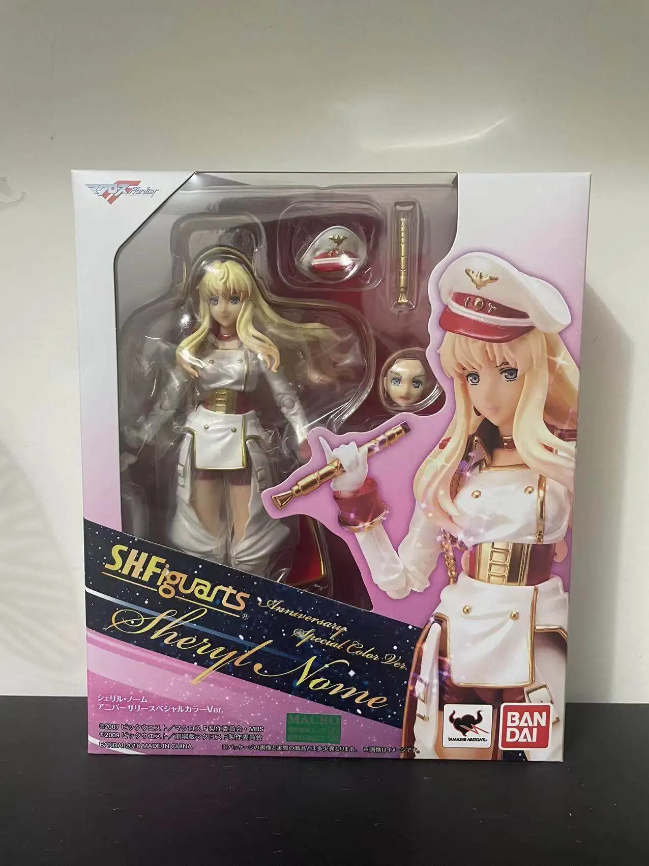 Фото В наличии: Японская версия Bandai SHF Macross Sherry Nomu, фигурка Шерри в специальной цветовой расцветке Queen, коллекционный подарок №2