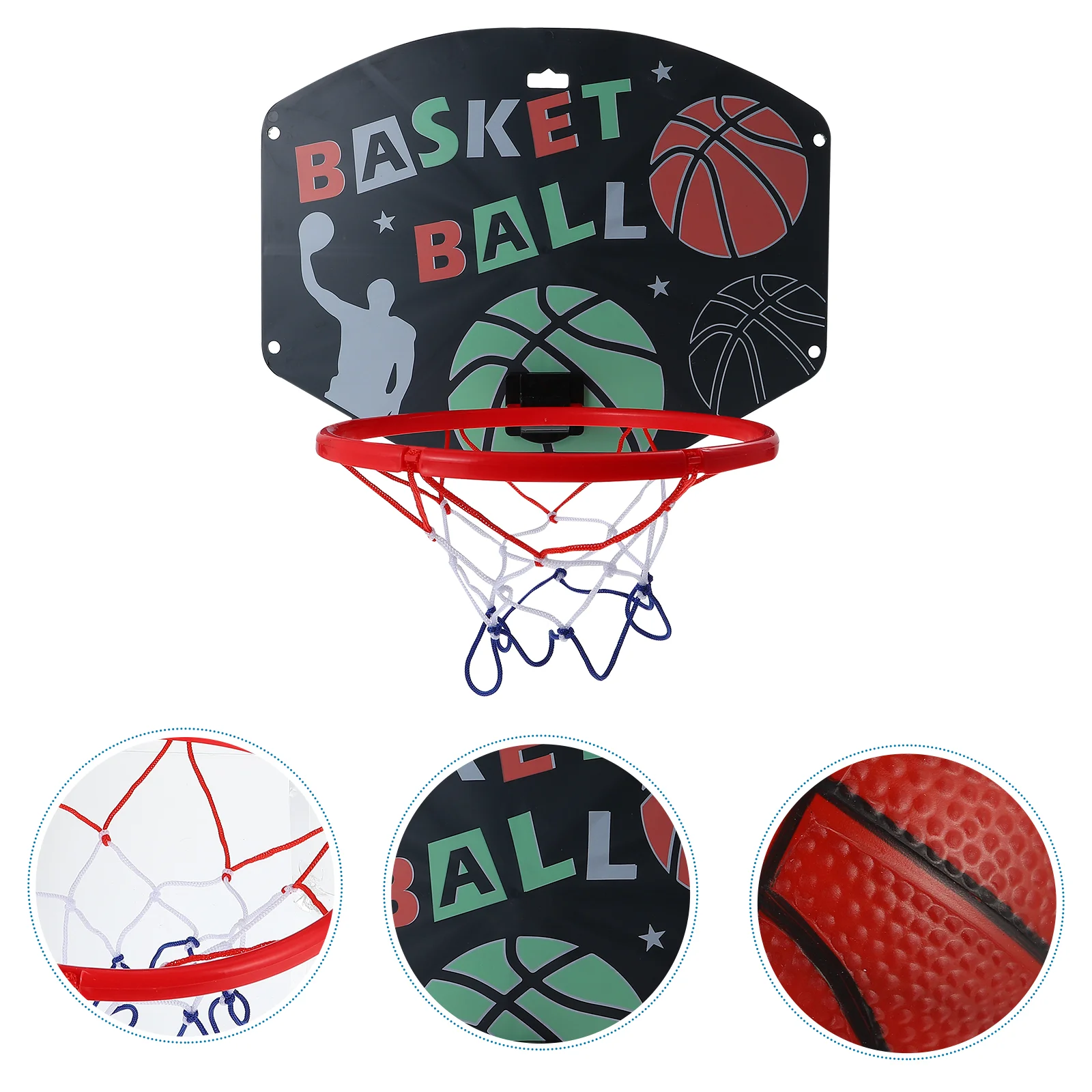 

Toys Basketball Indoor Game Exercising Shooting Hoop Toy Playthings Set Wall Mounted Clip Sports Sport Kids Goal