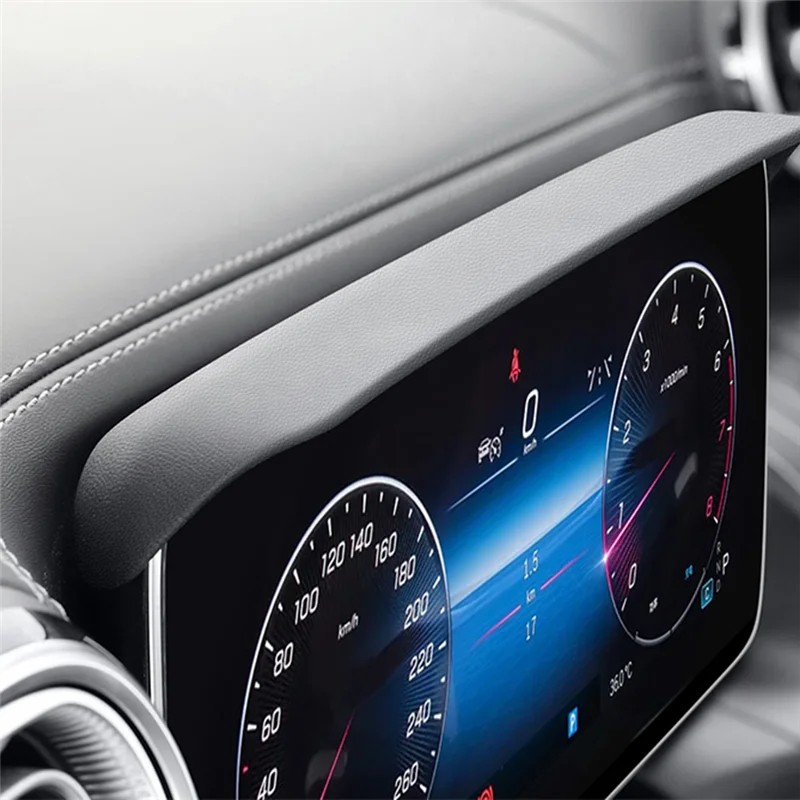 

Козырек для приборной панели автомобиля, центральный навигационный козырек для Mercedes-Benz Glc-Class 2023-2025, навигационная затеняющая пластина