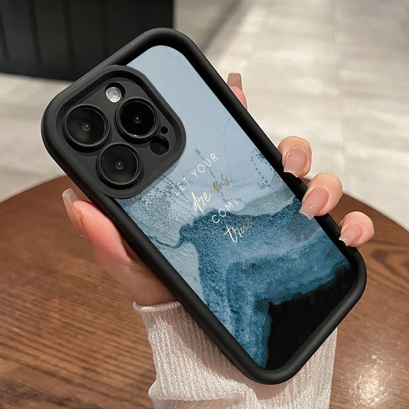 Чехол для телефона Xiaomi Redmi Note 13 4G с аквариумной росписью пылезащитный против