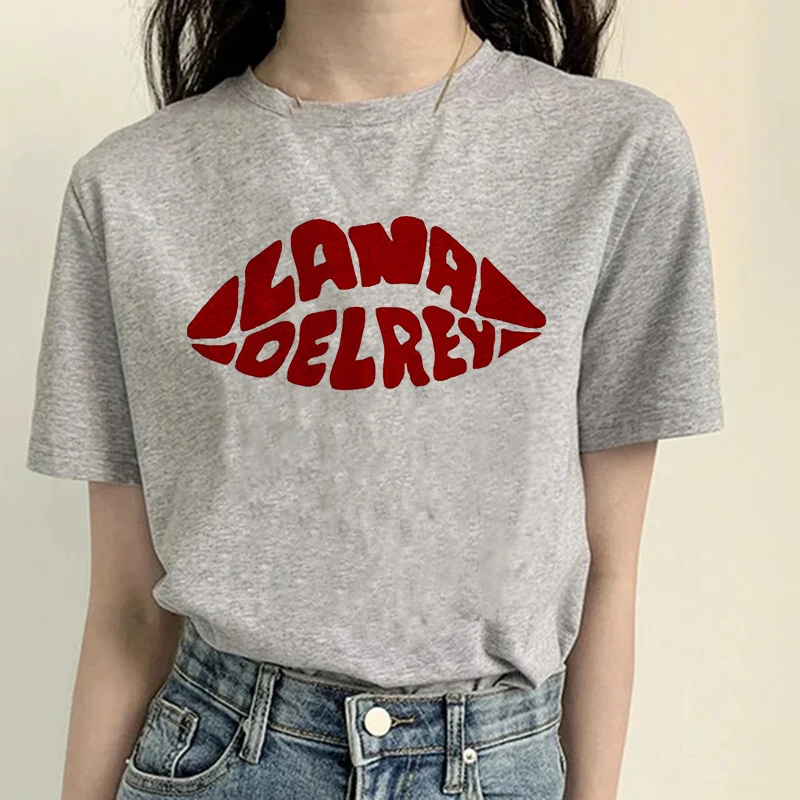 Женская Винтажная футболка с коротким рукавом принтом в стиле Харадзюку