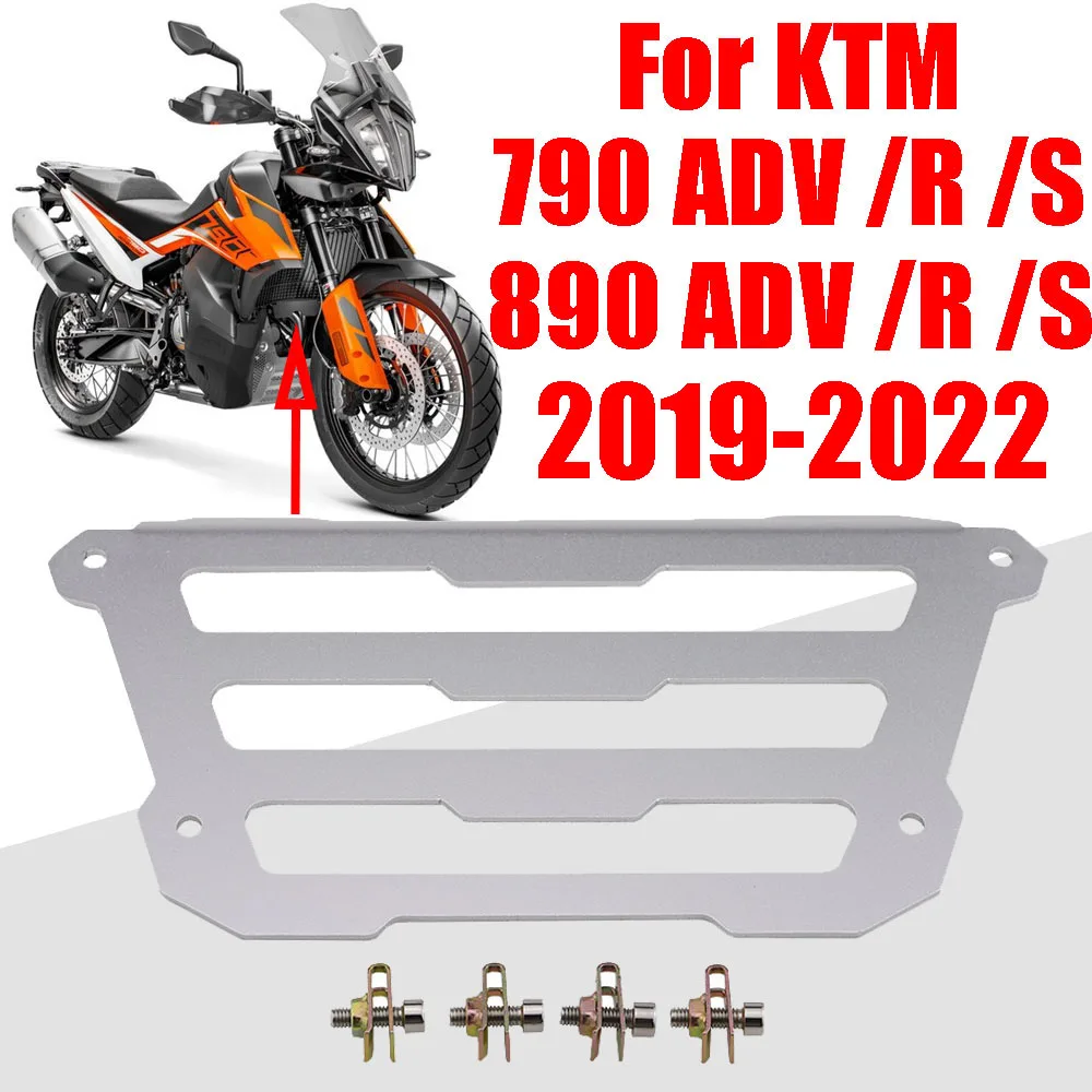 

For KTM 790 Adventure S R 890 ADV R S Motorcycle Accessories Engine Cover Protection Crap Flap Fan Protector Radiator Guard