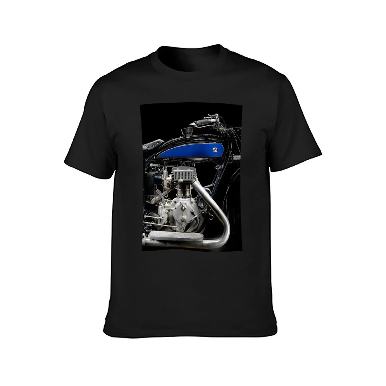 Футболка NSU 501 T Engine эстетическая одежда забавные костюмы рубашка в стиле аниме