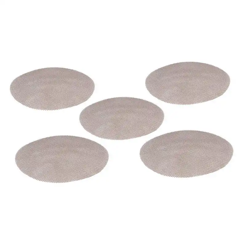 

Nonstick BBQ Grill Mat High Temperature Resistant Round BBQ Grill Mat for Kitchen