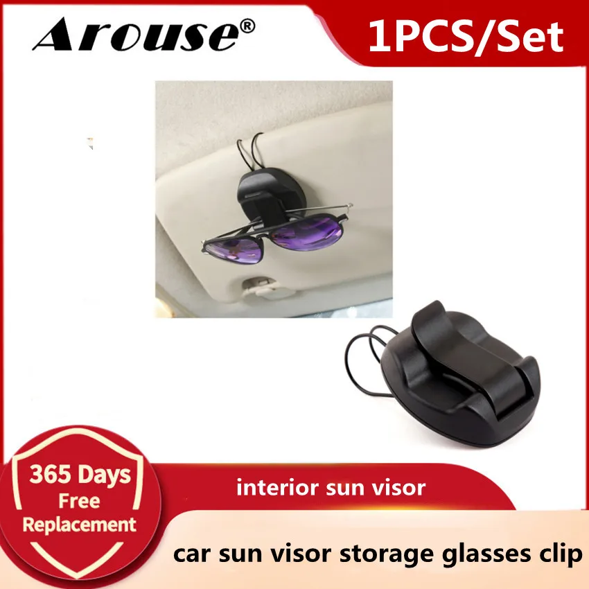 

1PCS Car Glasses Clip Car Sun Visor Storage Glasses Clip Multi-function Card Interior Supplies CS0618B