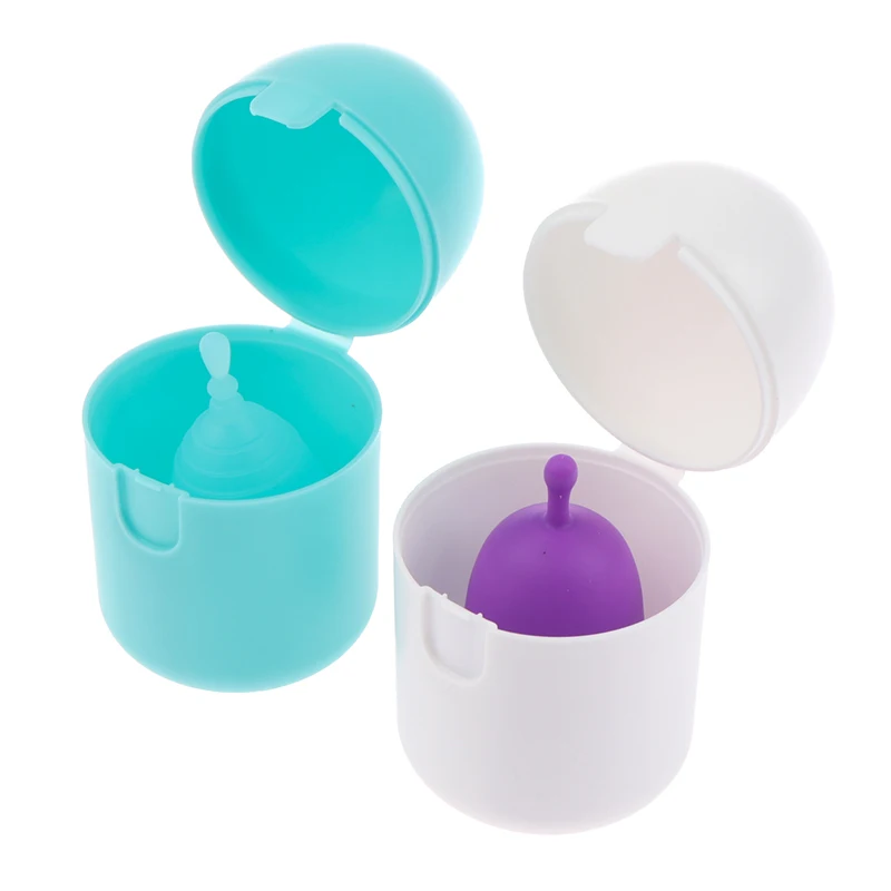 

Foldable Menstrual Cup Sterilizer Feminine Hygiene Woman Lady Cup For Menstrual Period Sterilizing Menstrual Cup Box