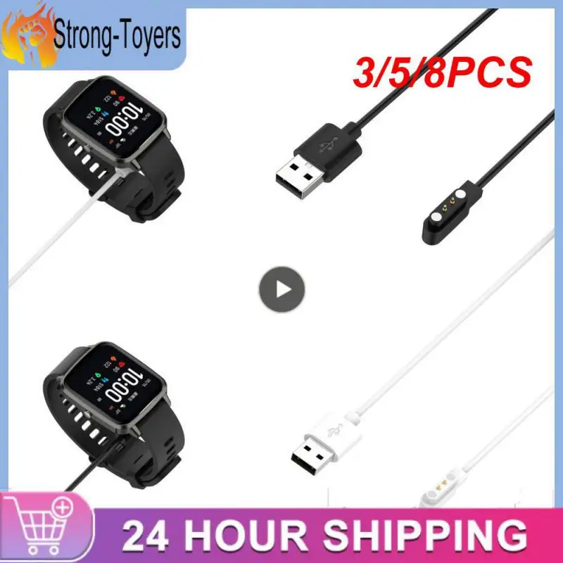 

3/5/8PCS Fast Bracelets Dock For Smart Watch Mart Watch Magnetic Charger For Realme Watch3 Charging Line Watch Accessories