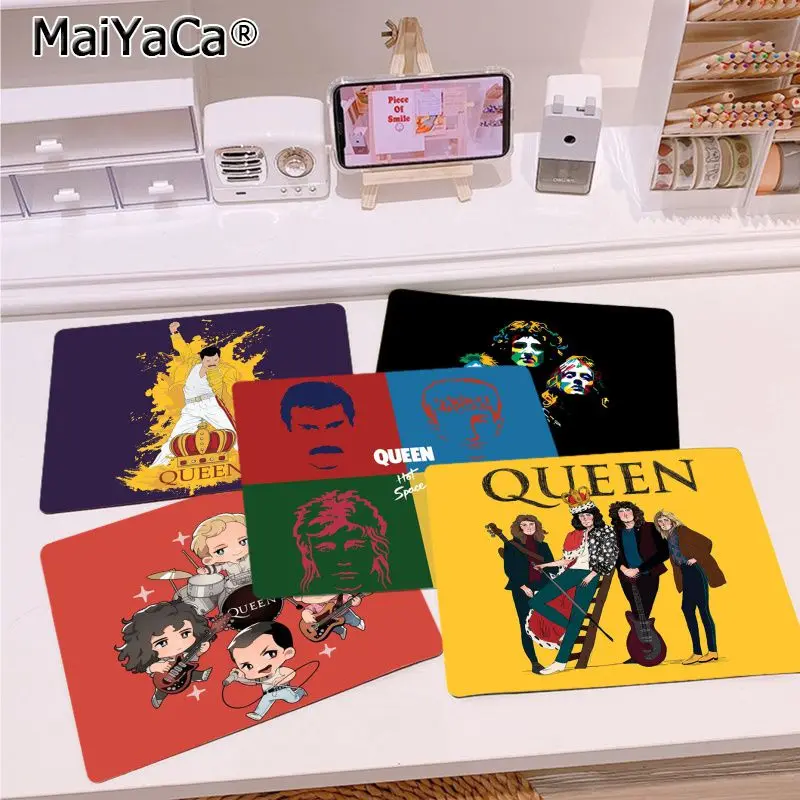 

MaiYaCa Cool New Freddie Mercury Queen Laptop Gaming Mice Mousepad Top Selling Wholesale Gaming Pad mouse