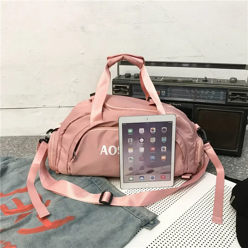 Large Capacity Gym Bags Fashion Women Fitness Bags Waterproof Men's Travel Backpack Multi-function Sports Yoga Training Handbag