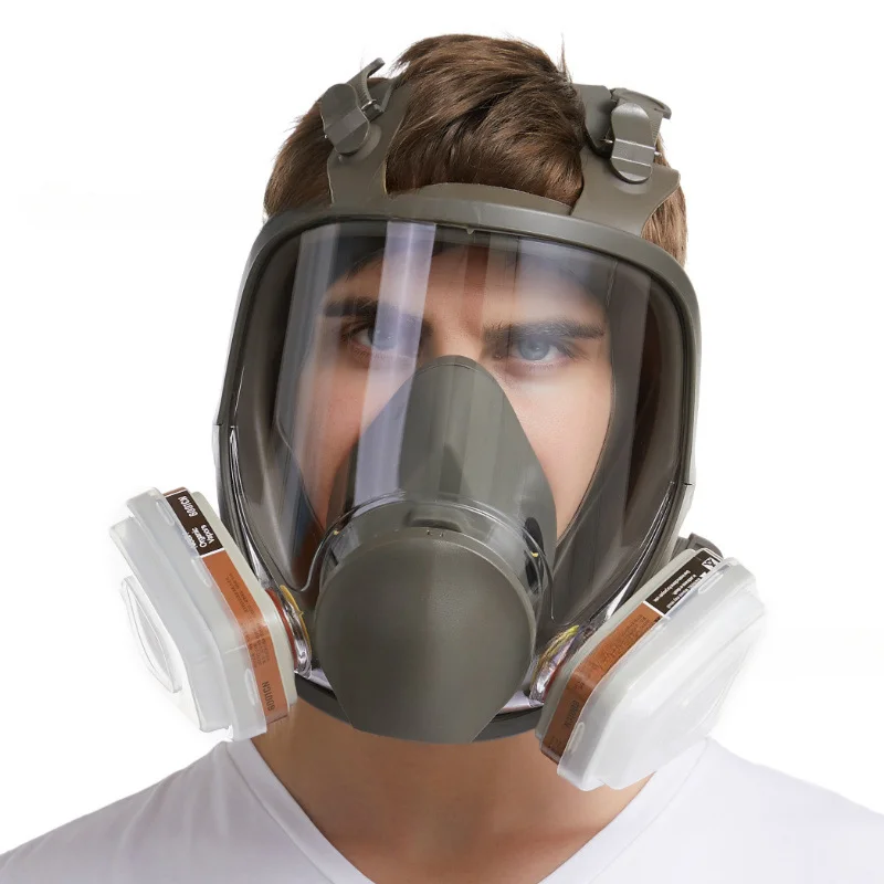 

Anti-Fog 6800 Gas Mask Industrial Painting Spraying Respirator Safety Work Filter Dust Proof Full Face Formaldehyde Protection