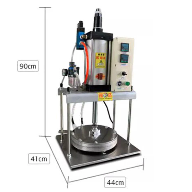 Pneumatic Corn Cake Flattening Machine Commercial Customizable Pizza Embryo Pancake Spring Rolls Molding