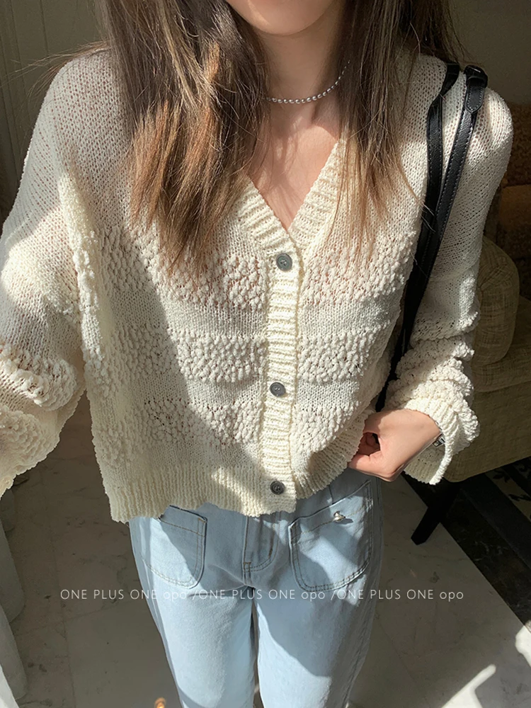 

Женские свитера в японском стиле Kawaii Ulzzang, повседневный свободный однотонный кардиган в стиле Ins, свитер, женская одежда в Корейском стиле Ха...