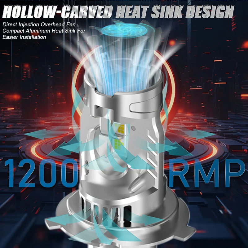 Новинка 2 шт. компактная противотуманная фара высокой мощности 200 Вт 12 В 1:1 модель