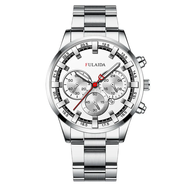 

Luxury Fashion Mens Watches for Men Sports Stainless Steel Quartz Wristwatch Man Business Casual Leather Watch часы мужские