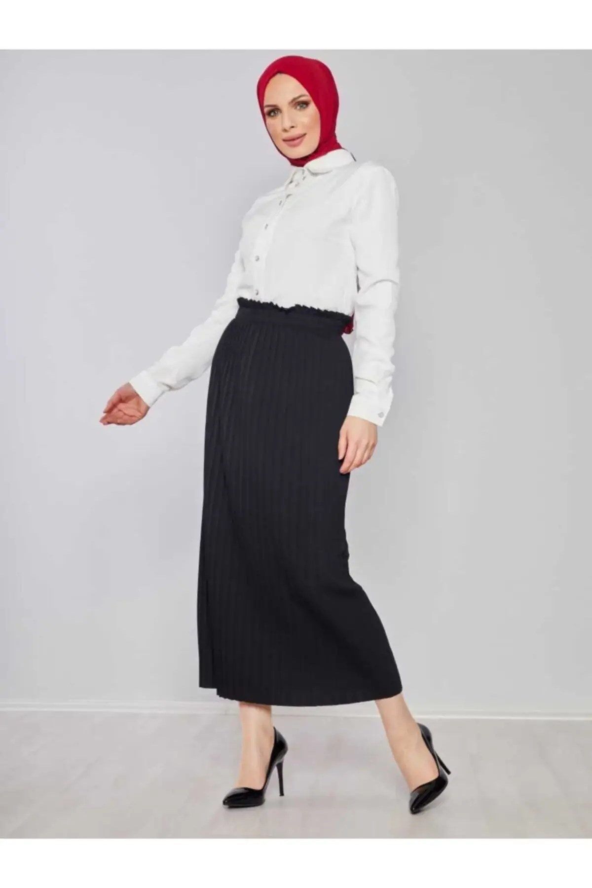 

Further to the Inca Pleating Hijab Skirt Women Muslim Clothing Skirt