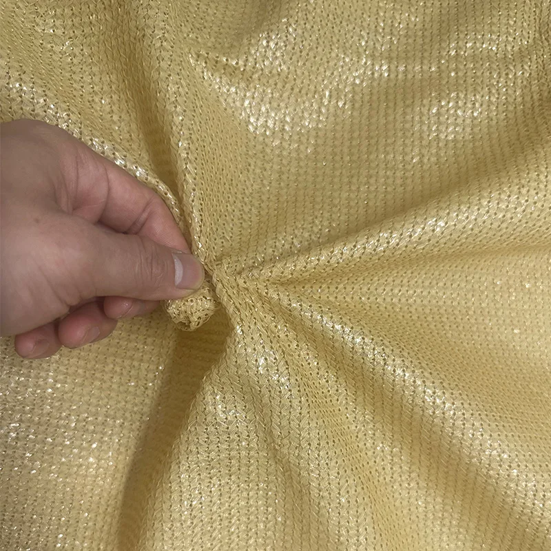 Искусственная Внешняя Солнцезащитная Сетка-палатка Бежевая Ткань Из