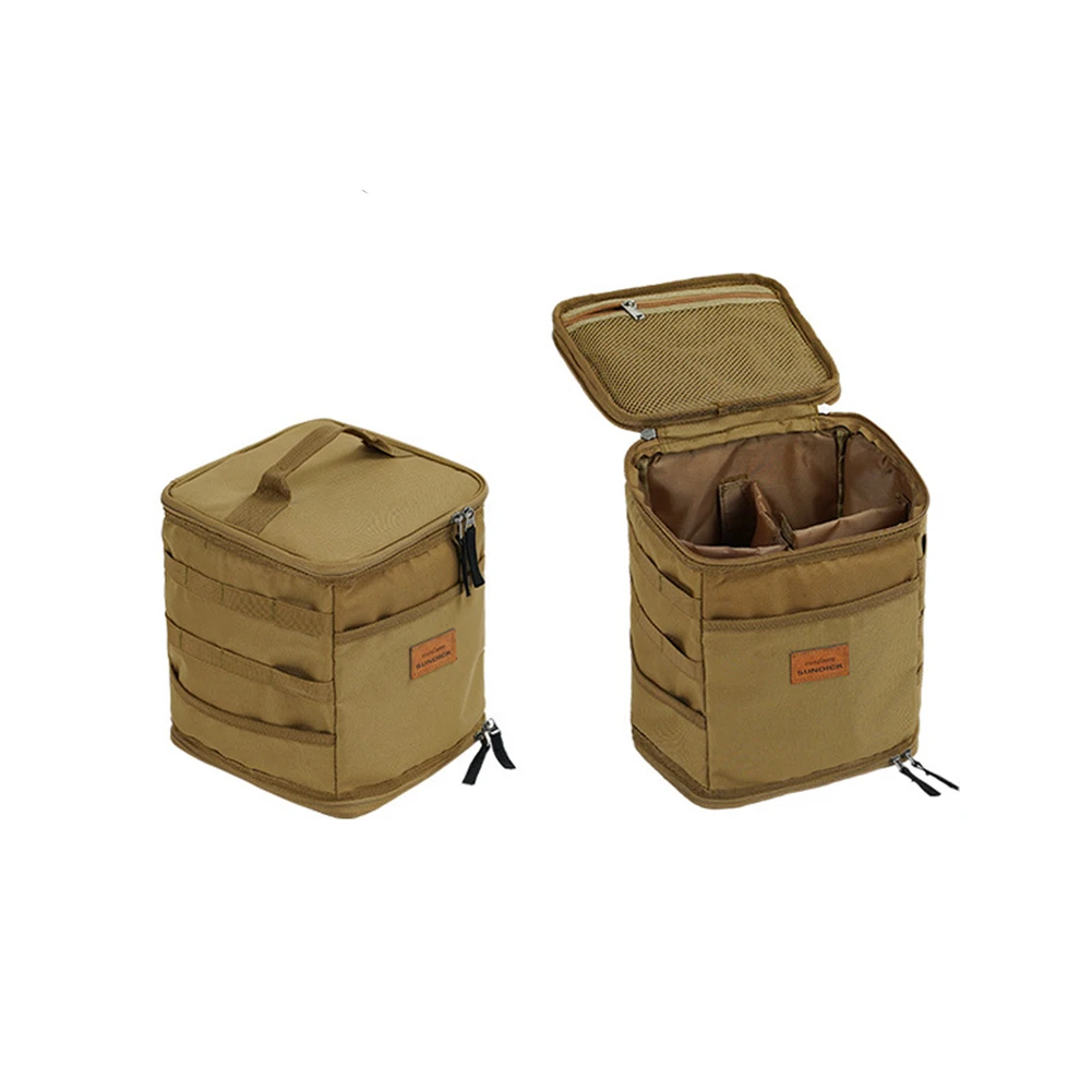 

Outdoor Cookware Tableware Picnic Bag Storage Bag Handbag Waterproof Oxford Cloth Outdoor Camping Equipment Storage Bag New