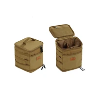 outdoor cookware tableware picnic bag storage bag handbag waterproof oxford cloth outdoor camping equipment storage bag new