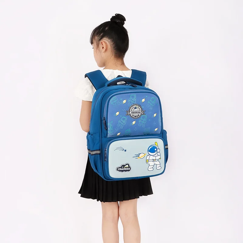 Grade 1-6 Primary School Students Children Unicorn Astronaut Cartoon Backpacks New Girls Boys Cute Large Capacity Schoolbags Hot