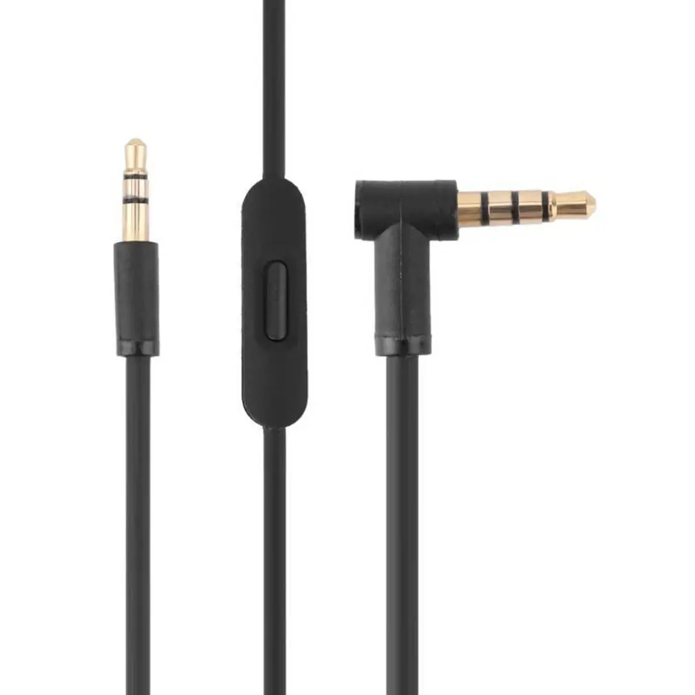 Cable de Audio de repuesto para auriculares Beat, conectores L de 3,5mm,...
