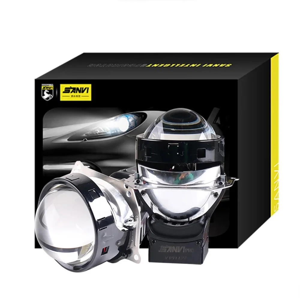 

3-дюймовые Bi Светодиодные проекционные линзы для фар Hella 3R G5 6000K, автомобильная лампа 160 Вт лм для автомобильных фар, аксессуары, комплекты для...