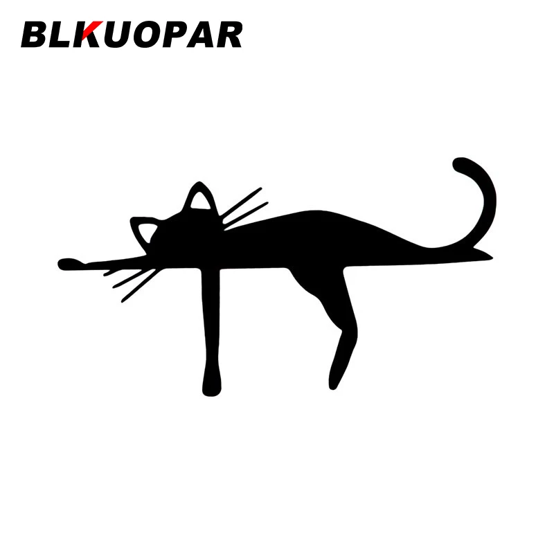 

Водонепроницаемые наклейки на лобовое стекло BLKUOPAR с милым котенком, устойчивые к царапинам