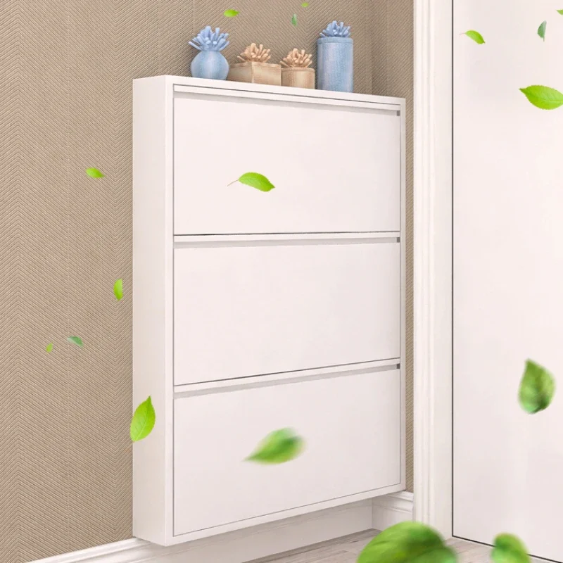 Европейский многослойный дизайн полки для обуви Узкий вертикальный