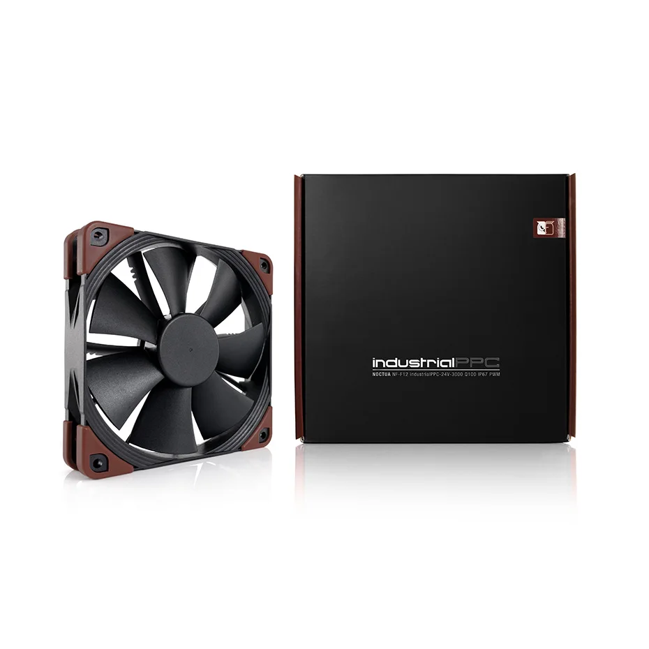 Noctua NF-F12 industripc чехол вентилятор тихий 120 мм PWM 12 В24 в 20003000 обмин компьютер Высокая производительность ЦП Вентилятор охлаждения (art.: 3920bef4917ef) - 3920bef4917ef