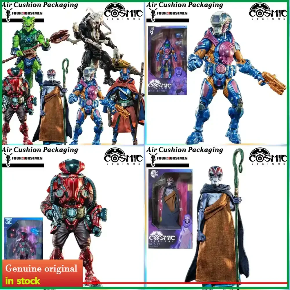 Фото Коллекционная фигурка Four Horsemen Studios Cosmic Legions Cardinal Outpost Zaxxius Sphexxian Cavern Sphexx Ratio №1