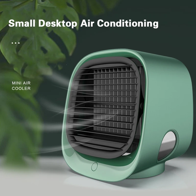 

Water Cooled Fan Mini Household Desktop Portable Air Conditioning Fan Mini USB Air Conditioner Electric Fan Portable Air Conditi