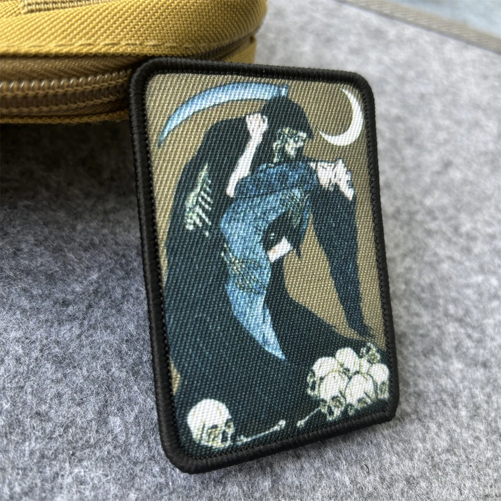 Наклейки &quotDance with Death&quot имитация черепа серп смерти памяти с крючком и петлей