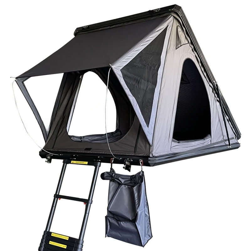 

Складной алюминиевый автомобильный кемпинг палатка из нержавеющей стали на крыше автомобильный каркас на крыше палатка с бесплатной лестницей