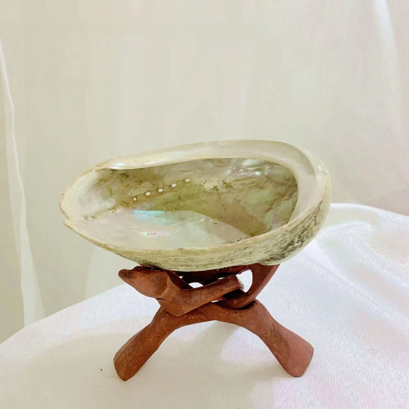 

Деревянная подставка-держатель, креативный резной многоцелевой органайзер, стеллаж для хранения камней, хрустальных шаров, мелких предмет...