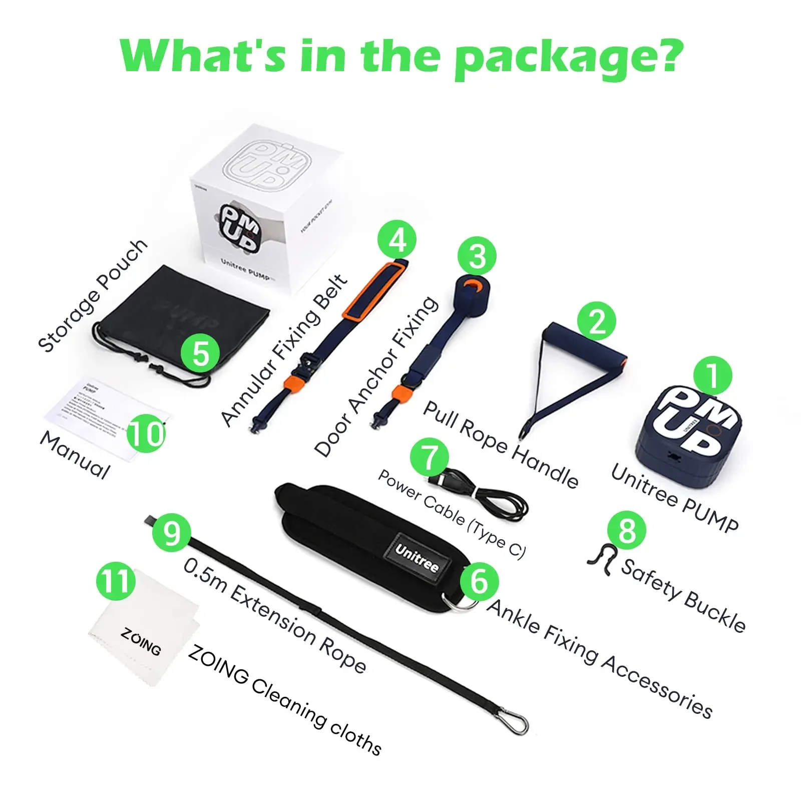 Насос Unitree новый китайский производитель кросс-упражнения