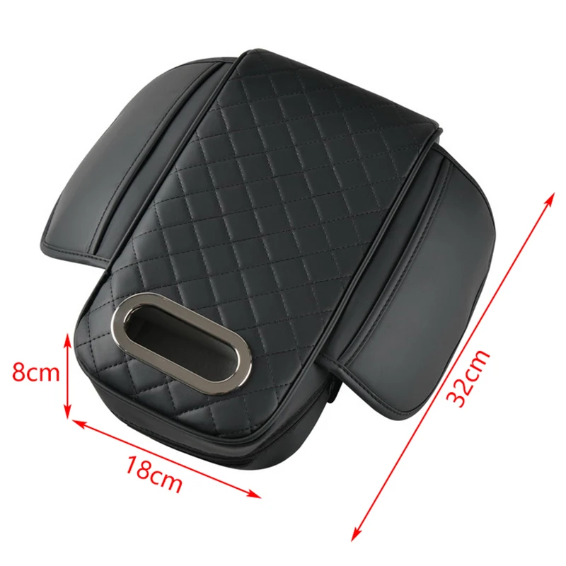 Автомобильный коврик для подлокотника с хранилищем салфеток пена эффектом