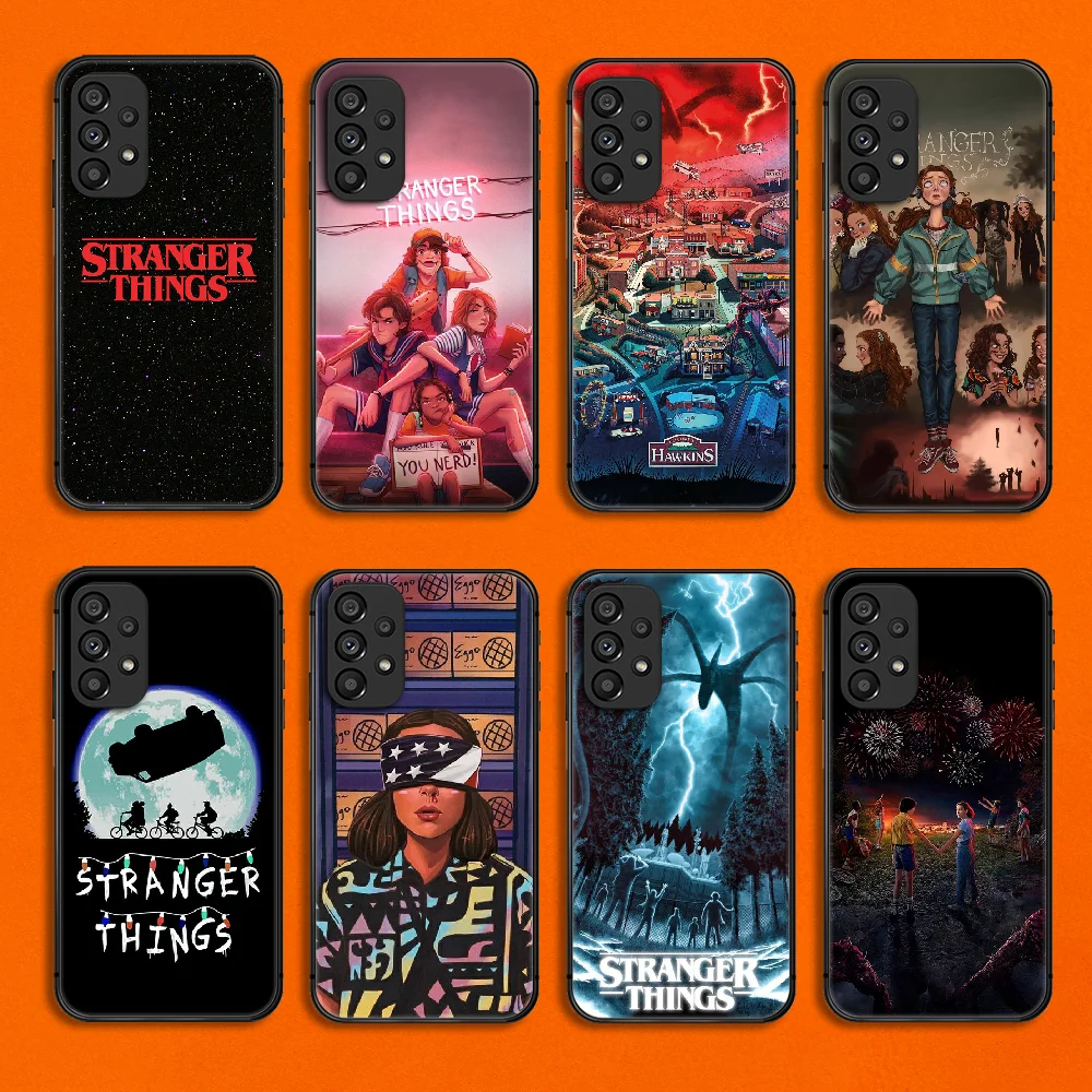 

Stranger Things Eleven Phone Case Cover For Samsung Galaxy A S Note 8 9 10 12 13 20 21 32 33 50 51 52 53 71 FE Plus Ultra Black