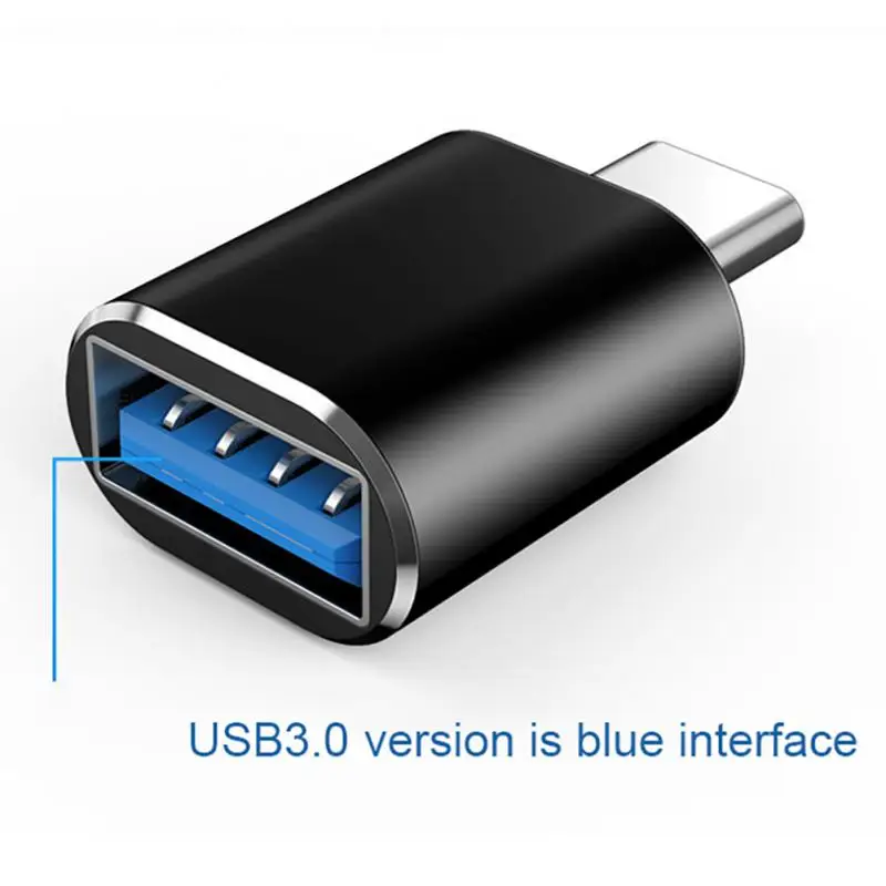 Type C USB C Male To USB Female Converter Plug OTG Adapter Type-C To USB 3.0 Cable MacBook Samsung Galaxy S20 USBC OTG Connector